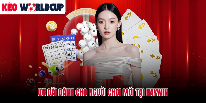 Chương trình ưu đãi Haywin dành cho tân thủ kèm điều kiện cụ thể