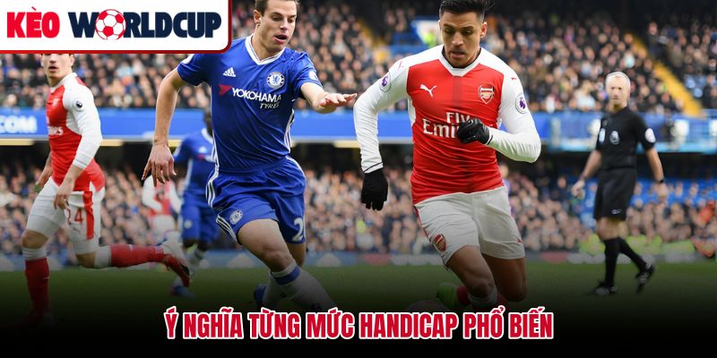 Các mốc nhường bàn từ 0 đến 1.5 trong kèo handicap là gì